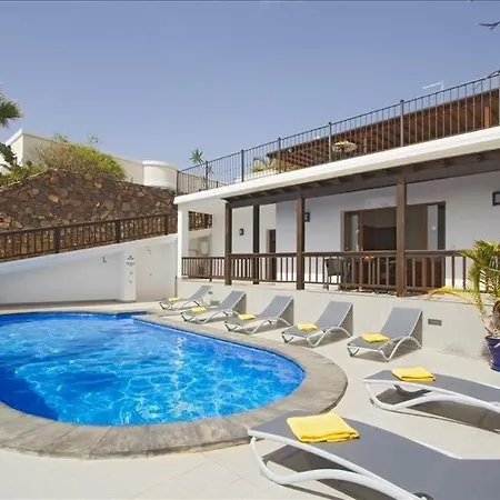 Villa Stunning Seaview Casa Tosco 5 Bedroom Pool Table Overlooking Old Town Puerto Del Carmen
