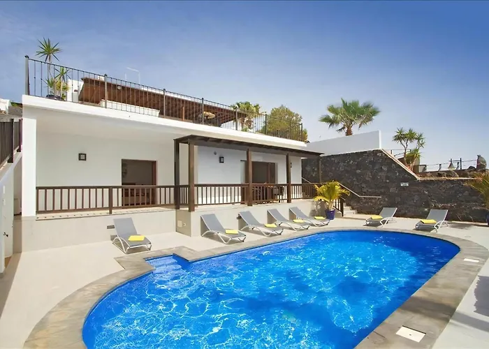 Stunning Seaview Casa Tosco 5 Bedroom Pool Table Willa Puerto del Carmen (Lanzarote)